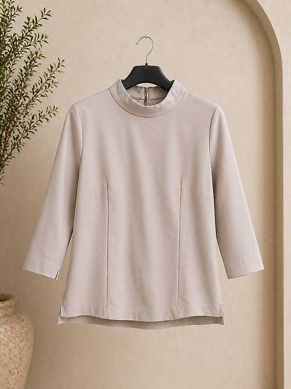 Blusen: Blusa beige Nuna Lie – Gebraucht aus Lugano von mic_zcm7