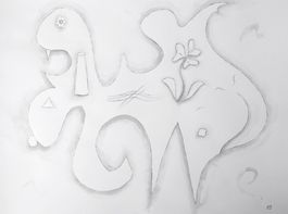 Gr. Zeichnung: Shadow drawing I