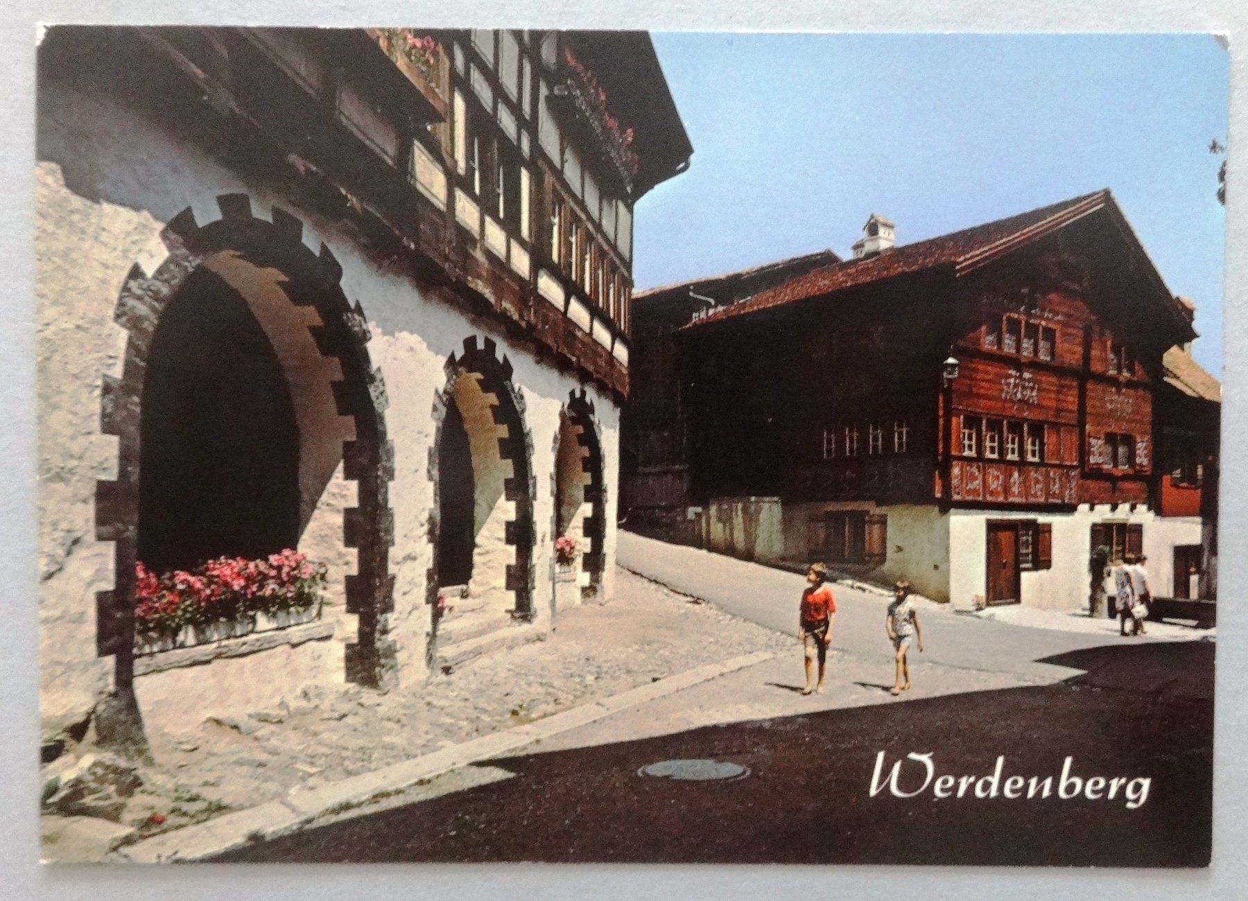 Cartoline postali: Werdenberg bei Buchs – Usato da Fétigny venduto da Billy2miny