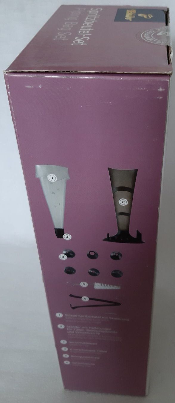 Tchibo Elettrodomestici da cucina: TCHIBO New Spritztüllen-Set – Nuovo e nell'imballaggio originale da Seuzach venduto da VT-Collections2 4