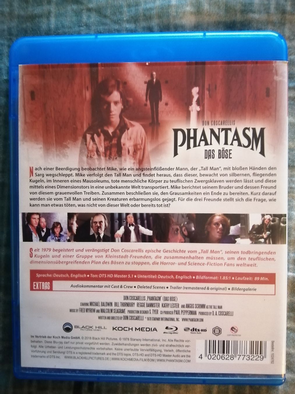 Tutti i DVDs: Phantasm / Das Böse - Uncut – Usato da Eschlikon TG venduto da Rare_Ware 1