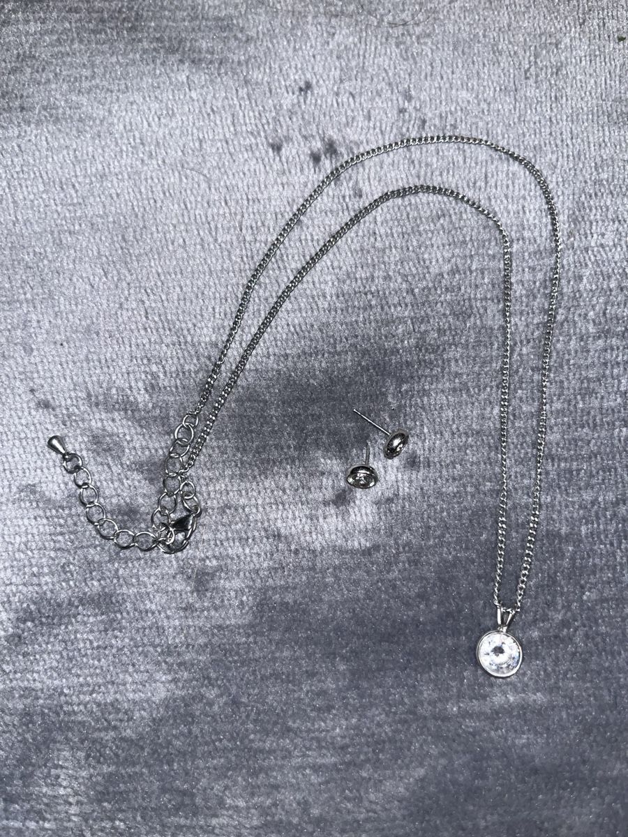 Catenine: Schmuckset Halskette und Ohrringe – Usato da baden venduto da jessgold