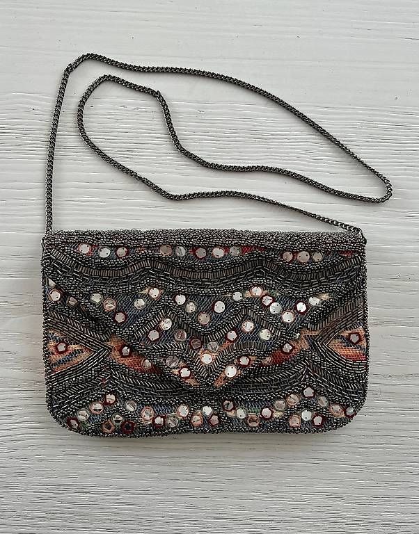 Borse da donna: Clutch silber/Perlen – Usato da Volketswil venduto da oli_l2zq 2