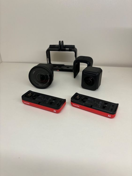 Insta360 One R Module 1-Inch und 360Grad + 2 Akkus Batterien (Gebraucht ...