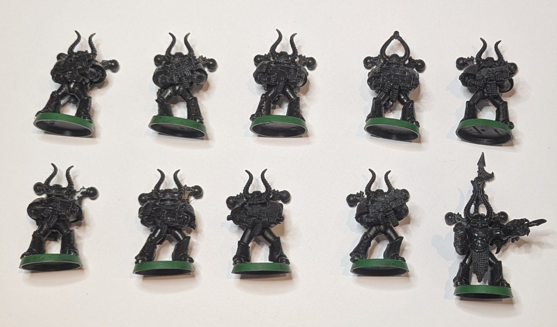 Statuette: Chaos Space Marines 10x Plastic – Usato da Mels venduto da AlphaKorsun