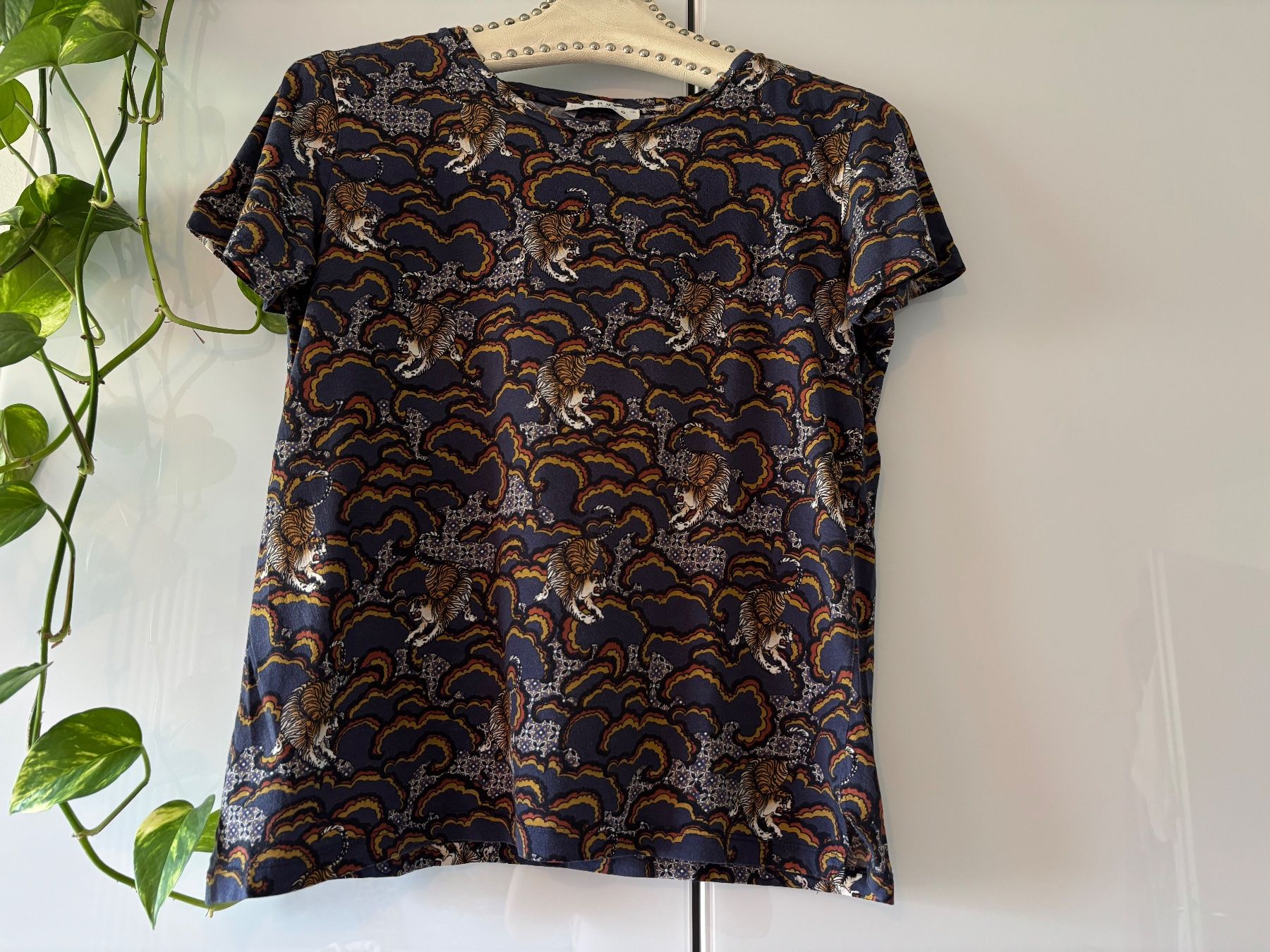 Sandro T-shirt: SANDRO PARIS Tiger Shirt – Usato da Zürich venduto da missmodernage