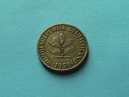 5 Pfennig - Deutschland 1950 F