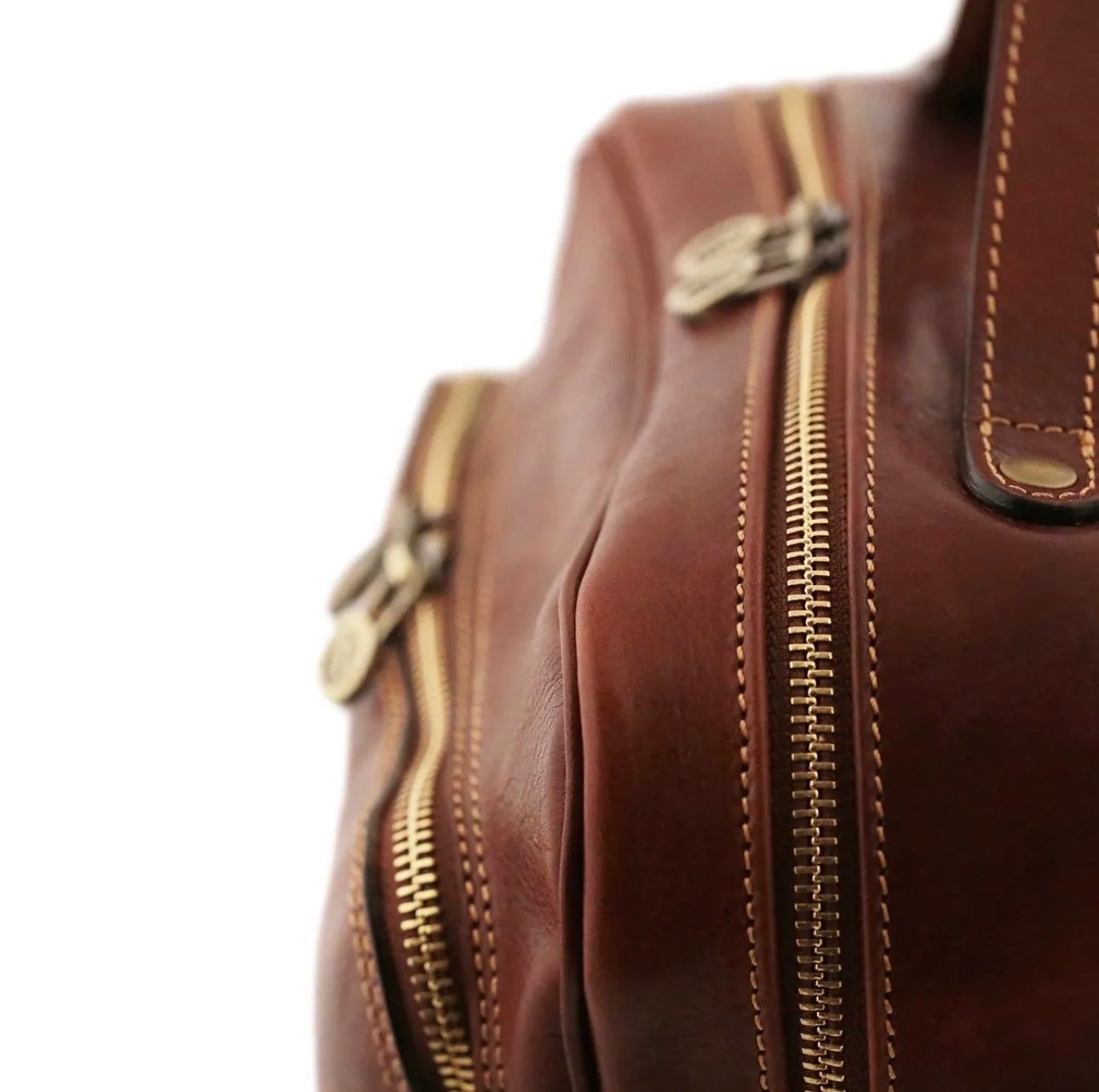 Zaini: Lederrucksack Tuscany - Farbe: Braun – Nuovo e nell'imballaggio originale da Wittenbach venduto da WWW.DRILUBAGS.CH 2