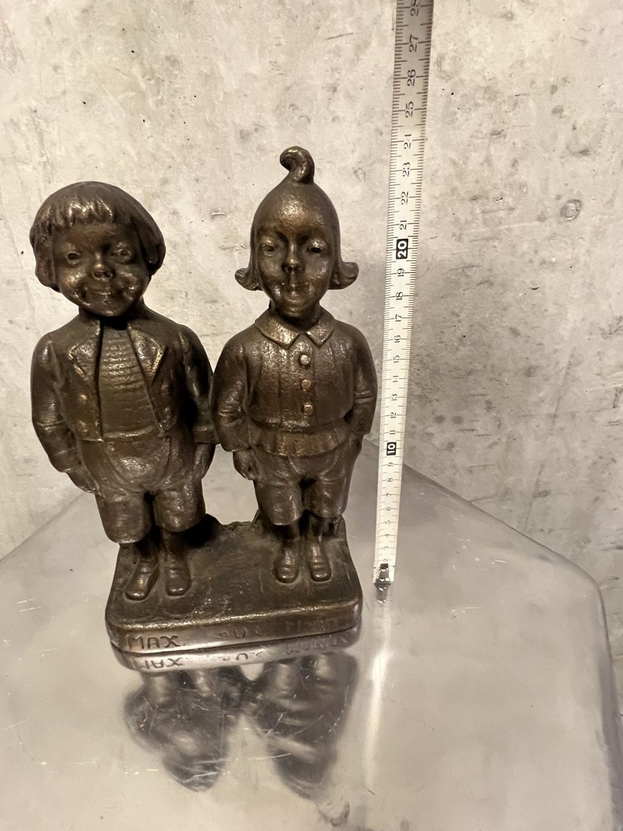 Sculture & Statue: Bronze Skulptur Kinder Max und Moritz gebraucht – Usato da Zürich venduto da Privat_13 6
