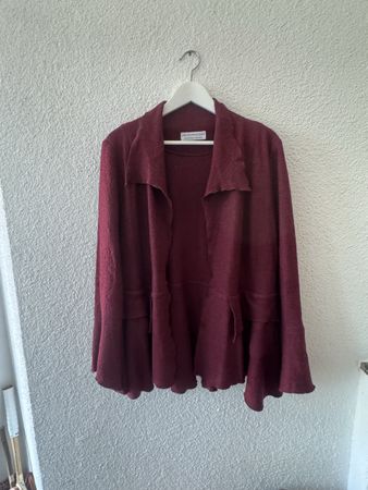 Lika Schmodsien Damen Jacke Bordeaux Grösse M
