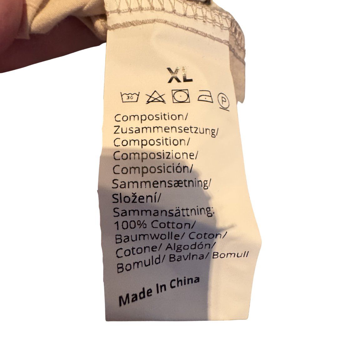 Vestiti: Oversize Maxikleid XL 100% Baumwolle beige Capsule Wardrobe – Usato da Porrentruy venduto da MadameResell 5