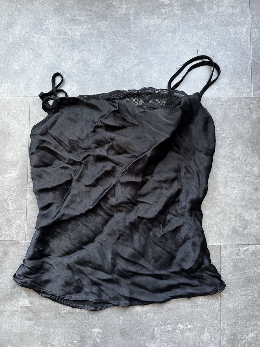 H&M Top: Black Lace Cami Top - Top mit Spitze – Usato da Zürich venduto da forestF4iry 2