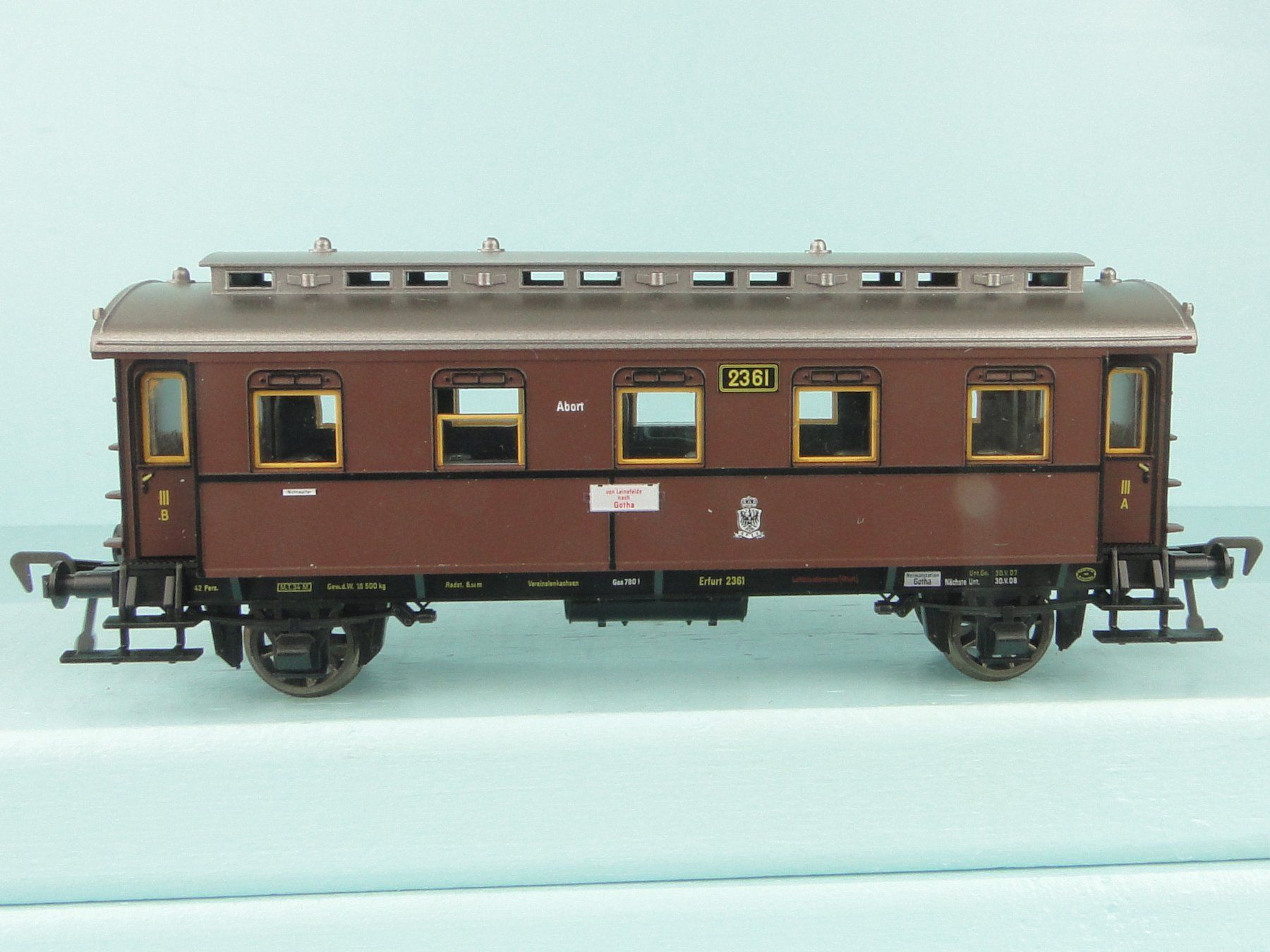 Fleischmann Modellini di ferrovie: Fleischmann 5812 KPEV 3 Klasse – Usato da Bülach venduto da cann11 4