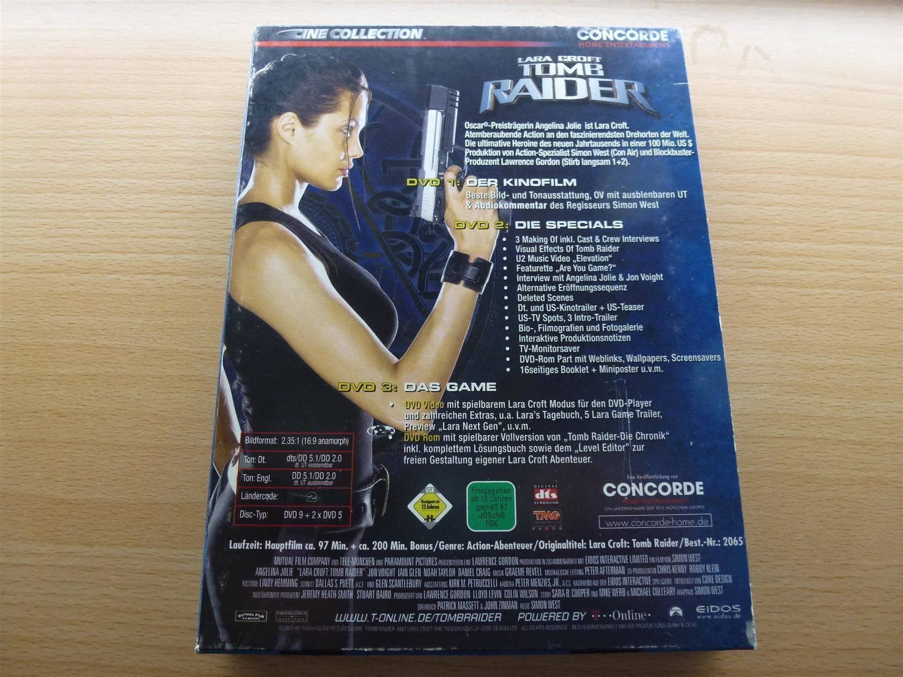 Tutti i DVDs: Tomb Raider – Usato da Hombrechtikon venduto da Maloev17 1