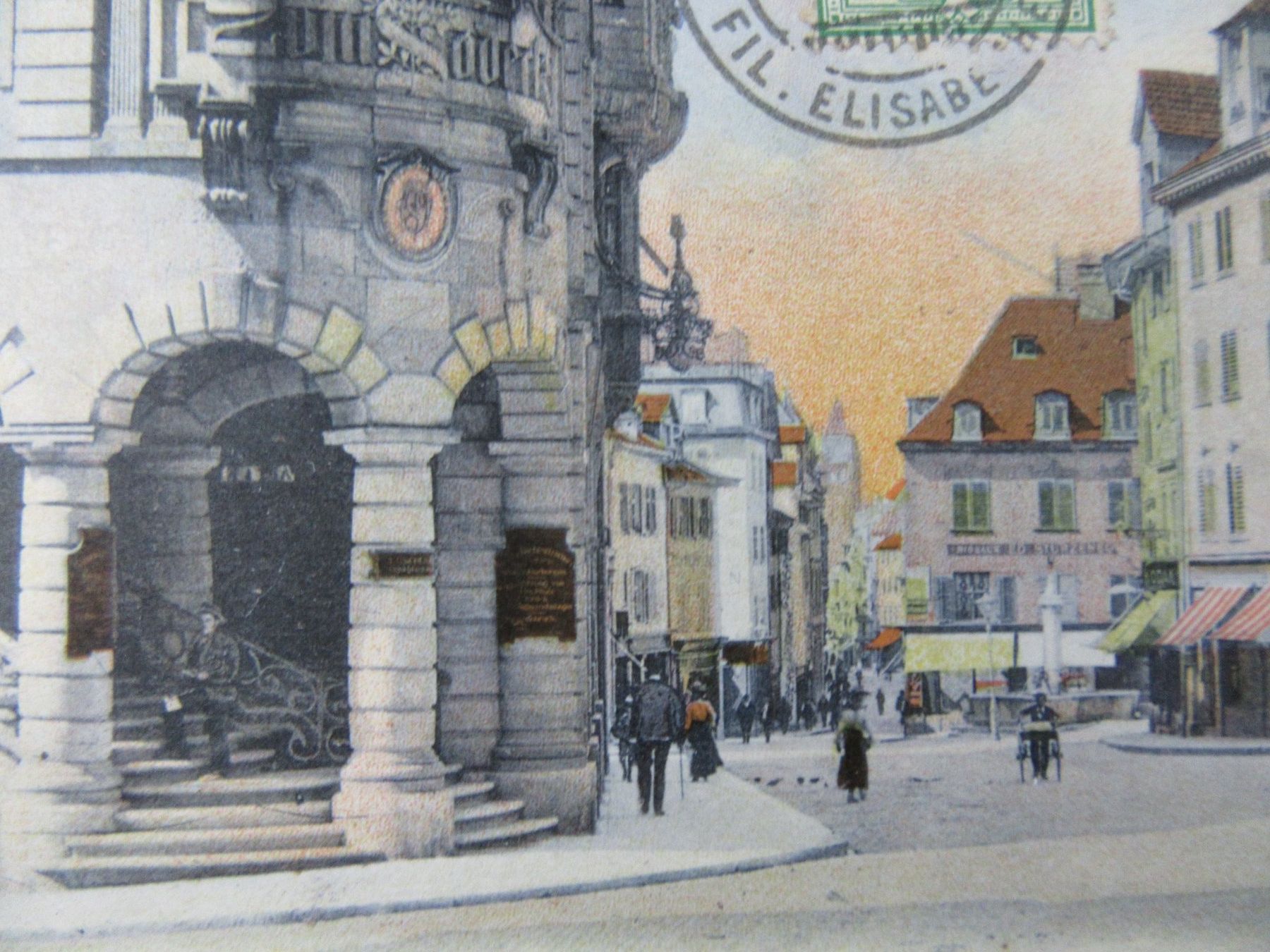 Cartoline postali: BASEL 1907 FREIESTRASSE  AK-BS – Usato da Ettingen venduto da Hausi4711 1