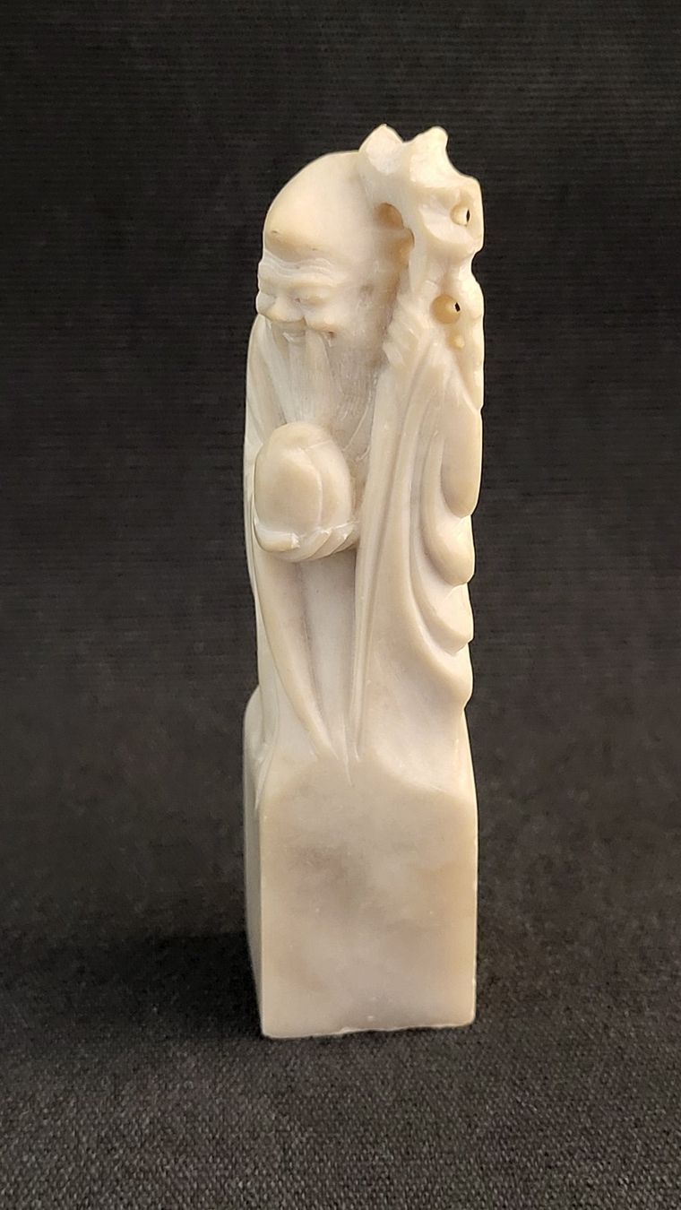 Figuren: Chinesische Stein-Schnitzerei SIEGELSTEIN – Gebraucht aus Basel von spinne02 5