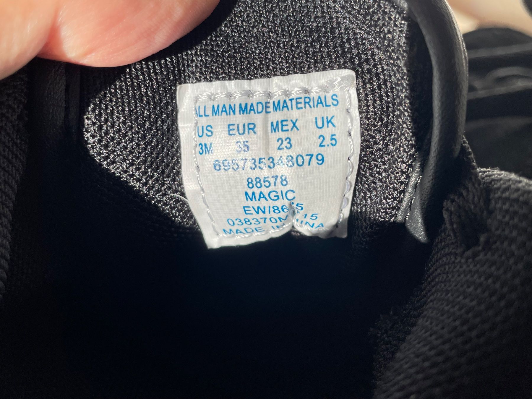 Scarpe per ragazzi: Schuhe, Grösse 35, Everlast, schwarz – Usato da Seengen venduto da swossi 2