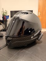 Helm LS2 integral full carbon M mit Cardo Spirit HD