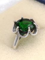 Vintage 925er Silber Ring mit Schmuckstein Top