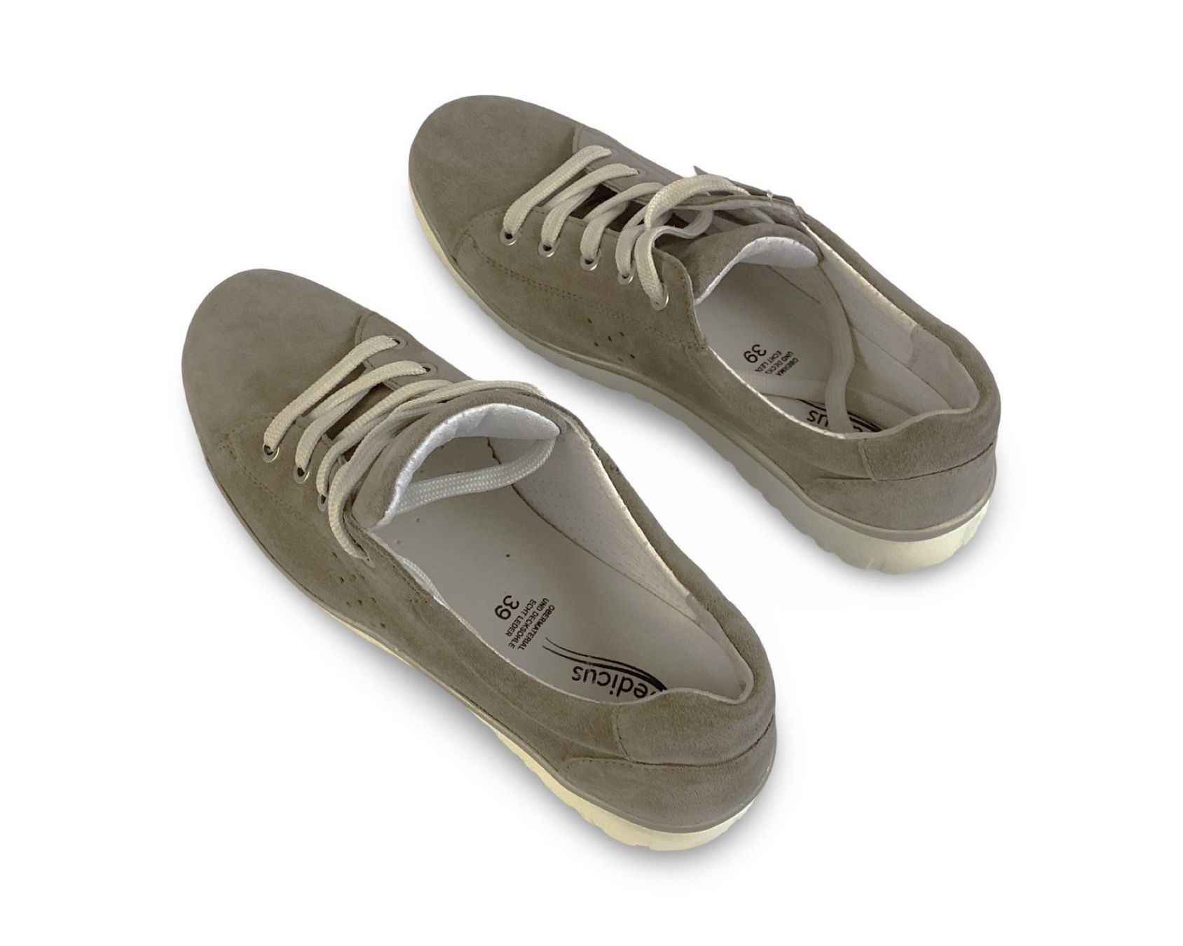 Scarpe da donna: MEDICUS Sneaker Damen Gr. 39 Leder Beige – Usato da Zürich venduto da Restwert_Zuerich 2