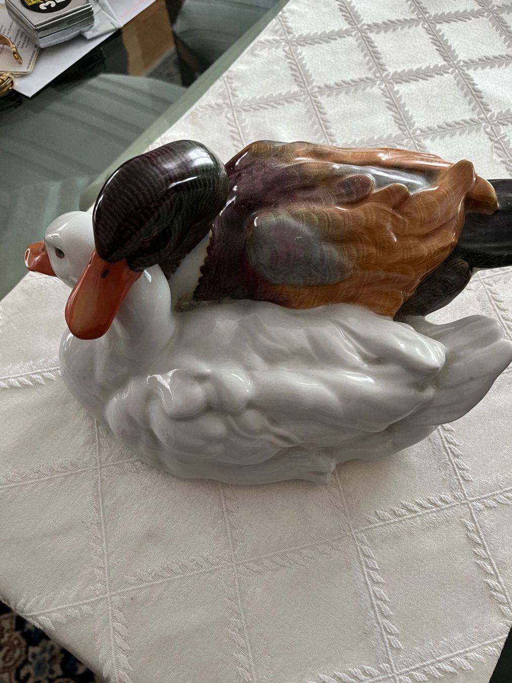Herend Figuren: Porzellan Entenpaar Herend – Gebraucht aus Zürich von Bice2 1