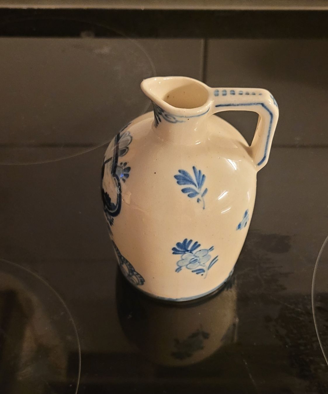Caraffe: Pichet en faïence de Delft bleu et blanc – Usato da Genève venduto da uneautresaison 2