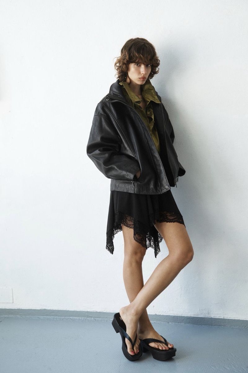 Zara Vestes: Zara leather jacket  – Neuf avec emballage d'origine à Paradiso par viorea 2