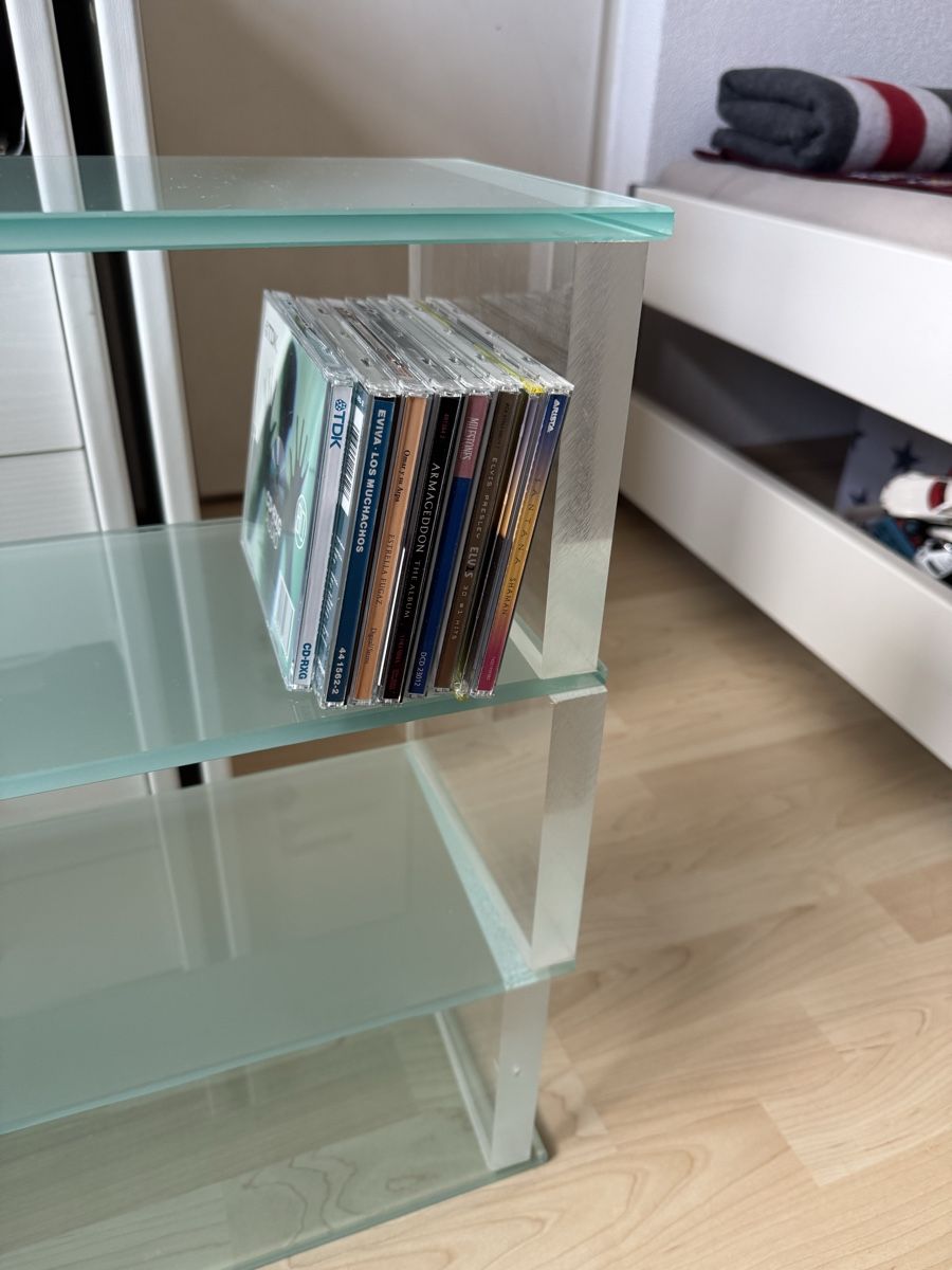 Étagères: Cd-Gestell aus Glas – D'occasion à Uster par kog1988 1