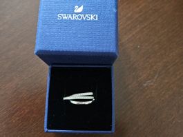 Swarovski Ring mehrreihig mit Steinen