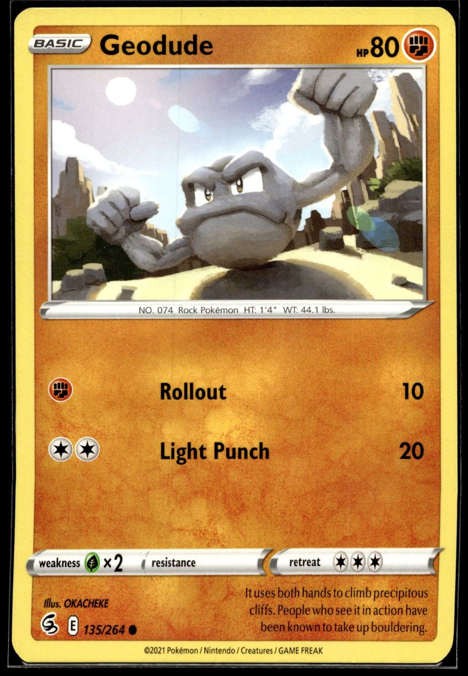 Pokémon Carte collezionabili: Geodude (FST EN 135/264) – Usato da Affoltern am Albis venduto da Chiesa_5
