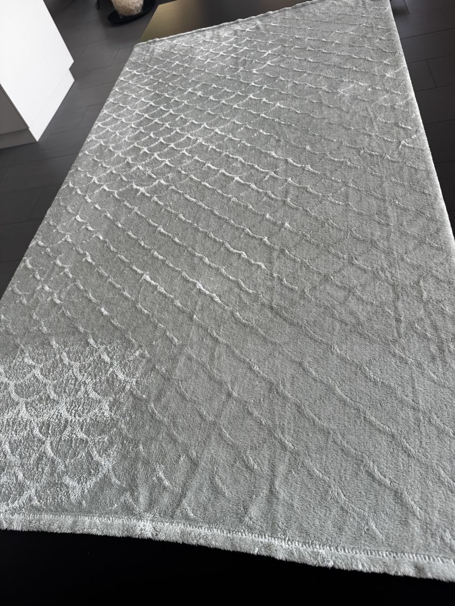 Coperte: Kuschelige Decken mit Fischschuppenmuster, mintgrün – Nuovo (secondo la descrizione) da Zürich venduto da Jen10 1