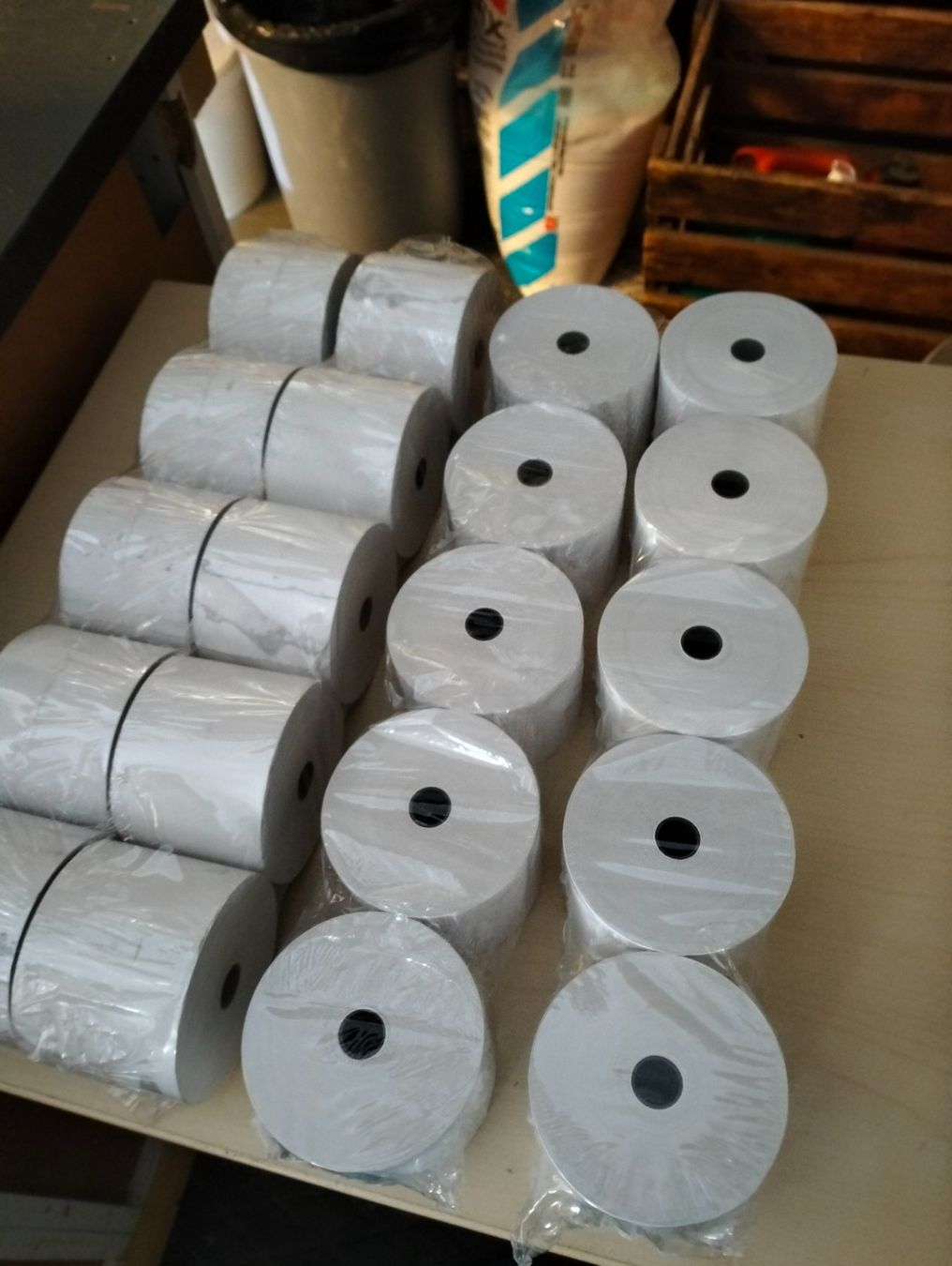 Sharp Registratore di cassa: Registrierkasse Sharp XE-A203 mit 20 Ersatzrollen – Usato da Termen venduto da Zofingia01 5