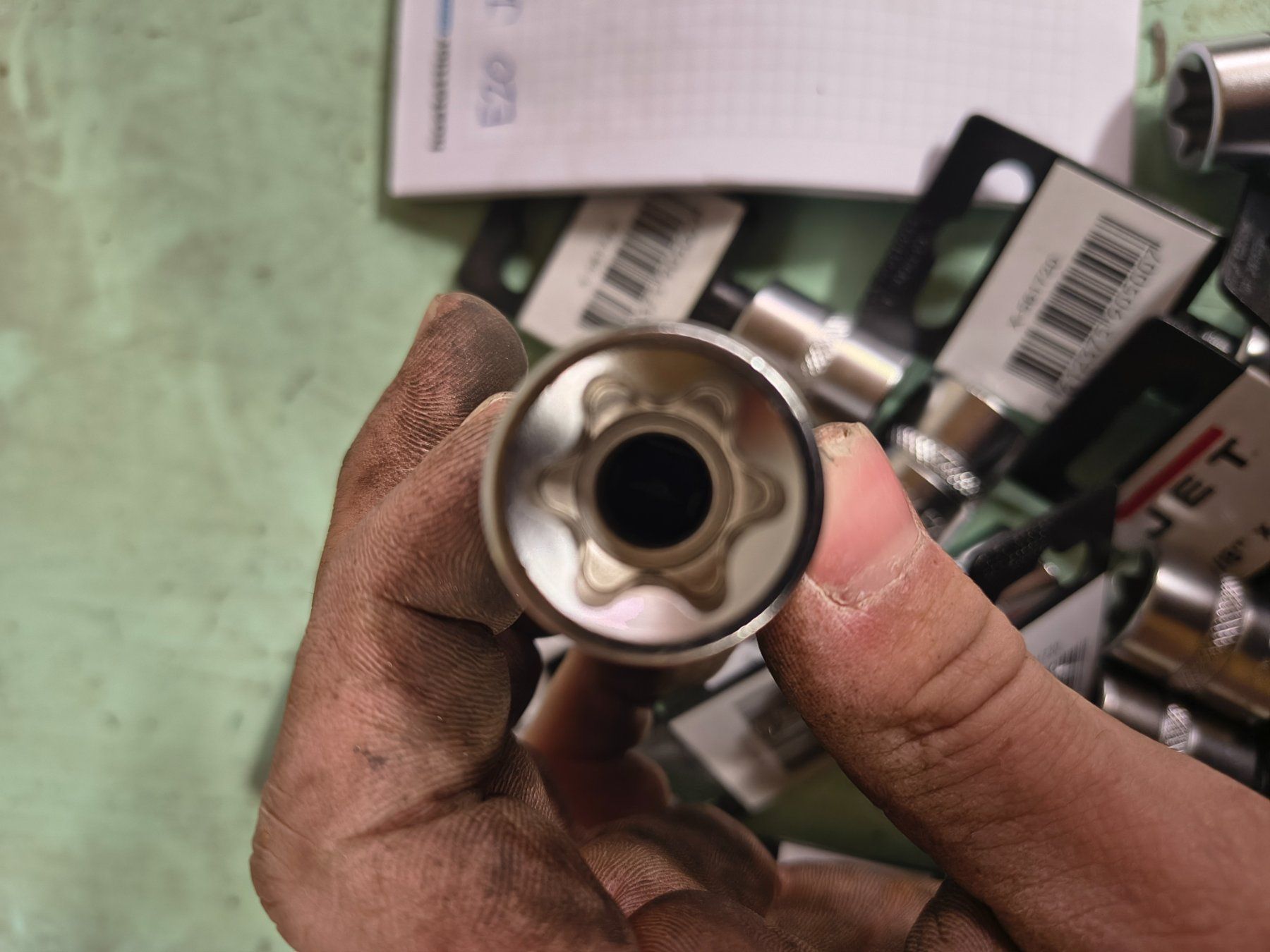 Tutti gli attrezzi: JET E20 Torx-Nüsse E20 – Usato da Oberhelfenschwil venduto da Leanhar13 1