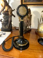 Vintage Astatic D104 Black Night Desktop Microphone