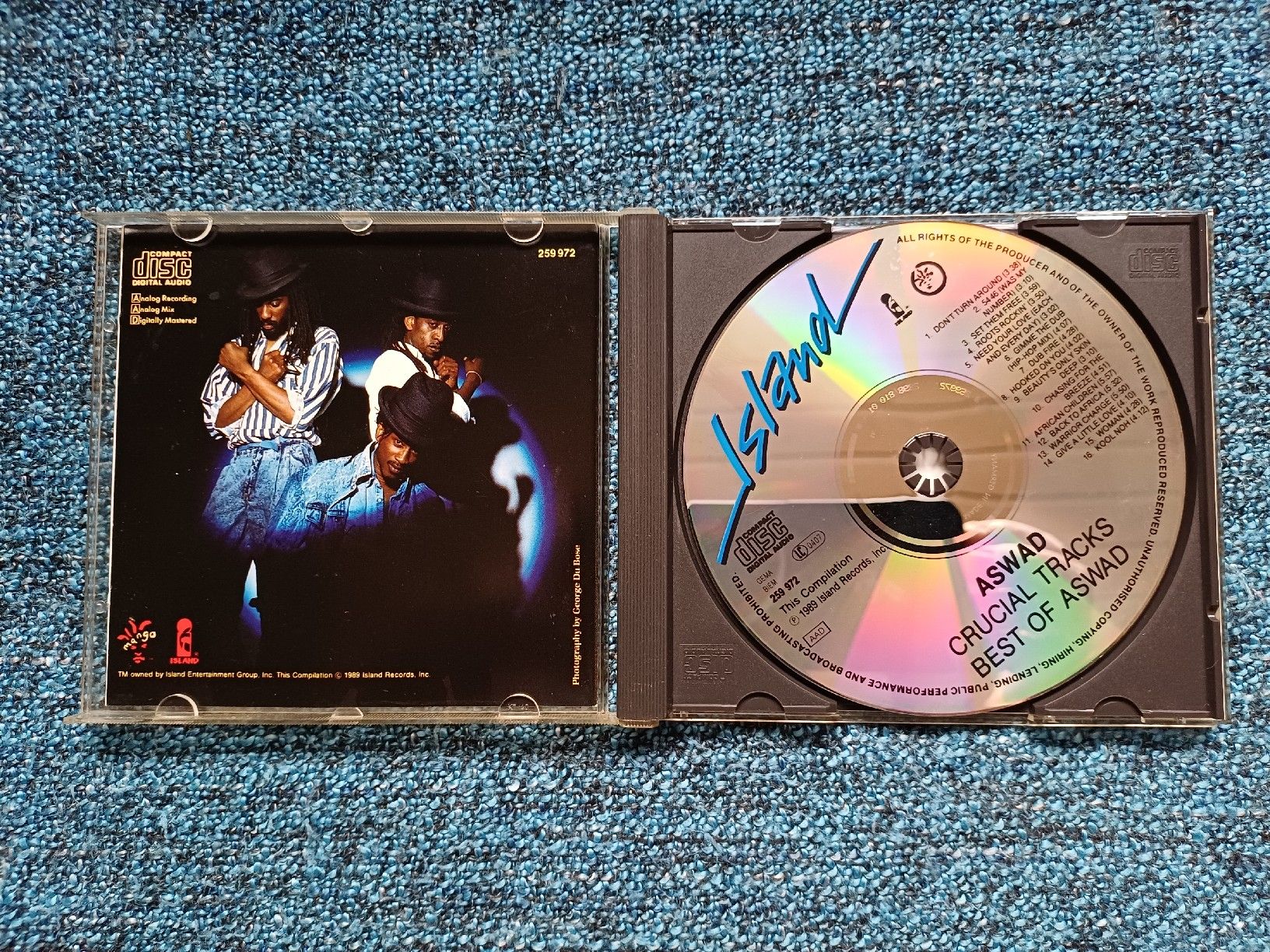 CD: Aswad "Crucial tracks" CD – Usato da Begnins venduto da Drastic-Sound 2