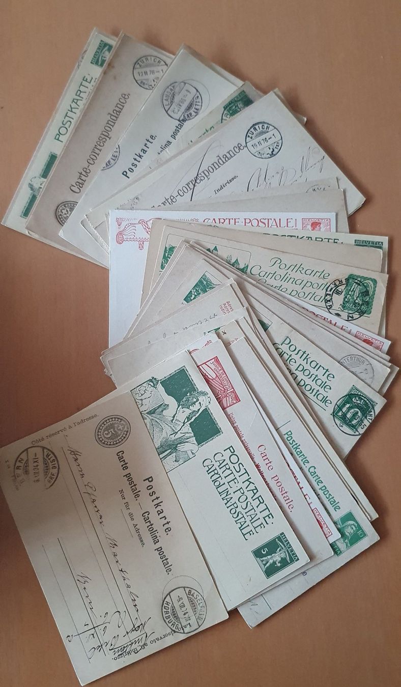 Tutti i francobolli: 300 ältere Ganzsache Schweiz – Usato da Kreuzlingen venduto da Rschweiz1 4
