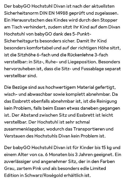 Seggioloni: Hochstuhl – Usato da balgach venduto da dil_ara 4