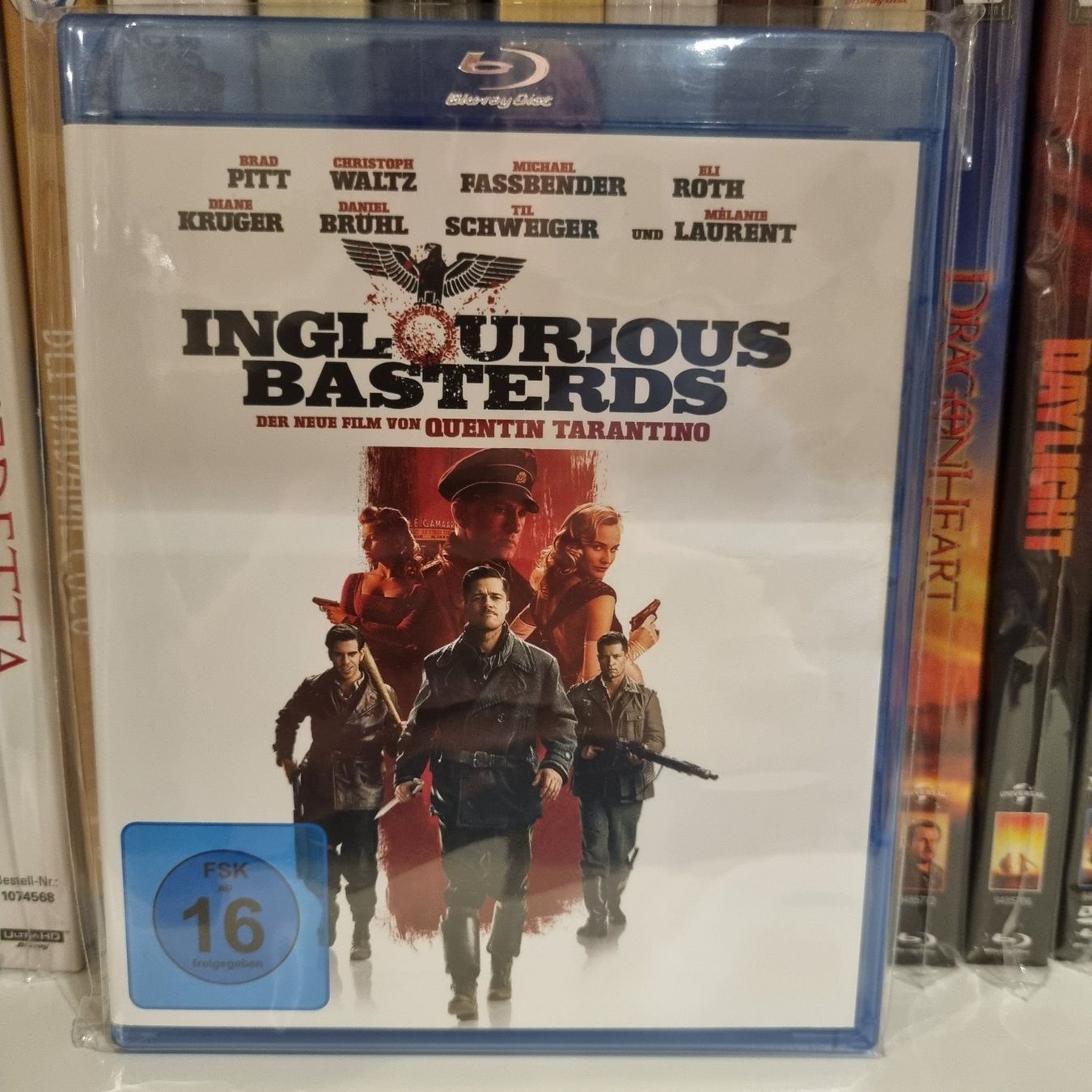 Tutti i DVDs: Inglourious Basterds Blu-ray – Usato da Bremgarten AG venduto da Mediensammler24