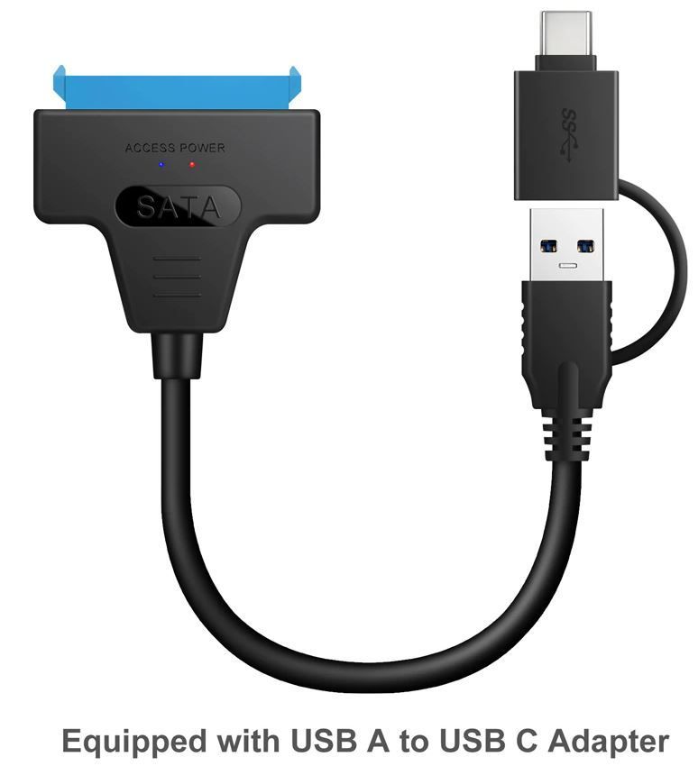 Unità & Adattatore: SATA to USB 3.0 / 3.1 Cable Adapter – Nuovo e nell'imballaggio originale da Unterägeri venduto da RmOnline 2