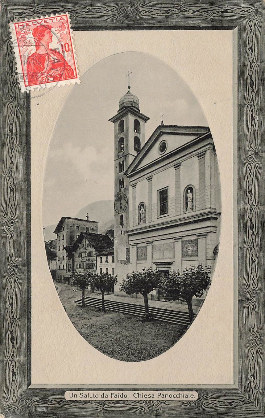 Cartoline postali: Faido Leventina – Usato da Biasca venduto da Blenio71