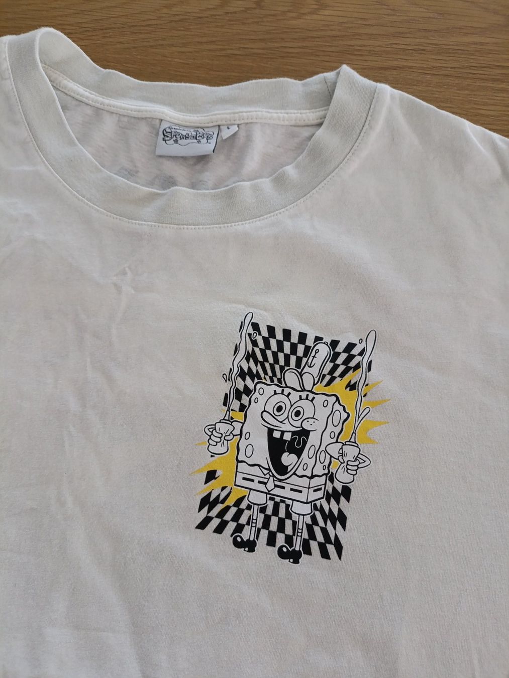 T-shirt: Spongebob T-Shirt, Grösse L, Nickelodeon – Usato da Wil SG venduto da Donaldus 1