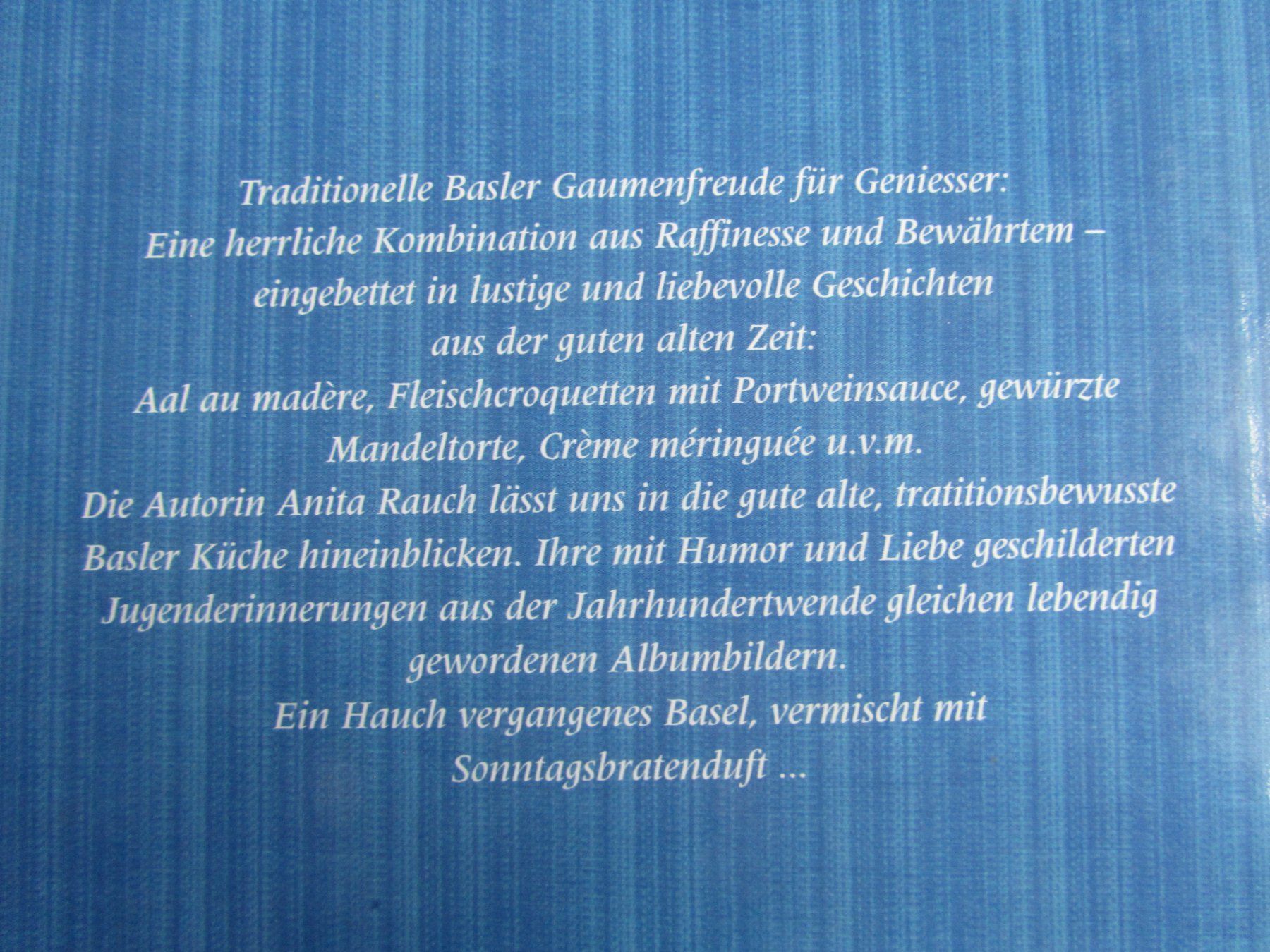 Libri: Originalrezepte der alten Basler Küche – Usato da Seengen venduto da mikelele 5