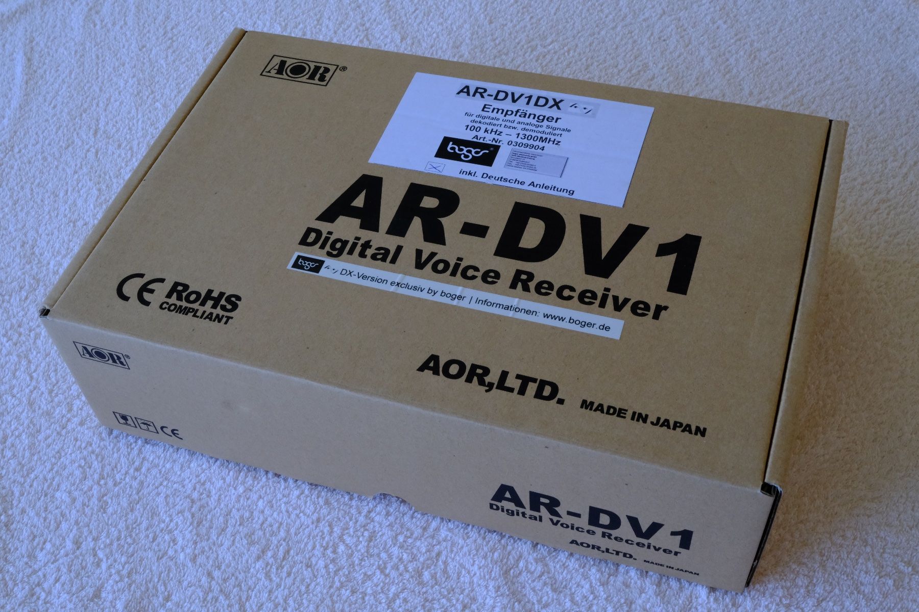 Radiocomunicazione: AOR AR-DV1 Funkempfänger /-scanner analog/digital – Usato da Zürich venduto da rovo62 9