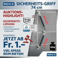 Wenko Wandhaltegriff Secura Edelstahl, 37x37cm ab Fr. 1.-