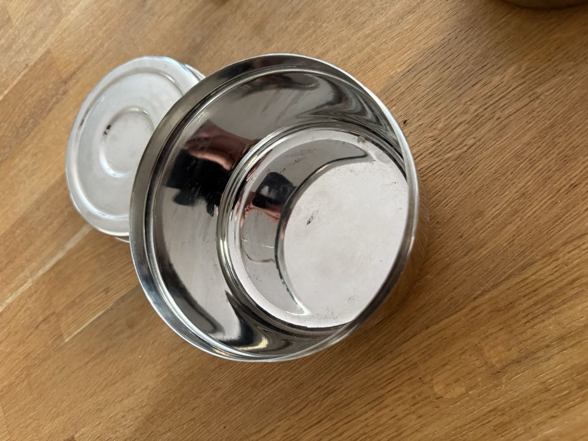 Elettrodomestici da cucina: Bertschiinger Heizplatte mit Topf & Deckel, Mini Kochplatte – Usato da Goldach venduto da Messerguru 4