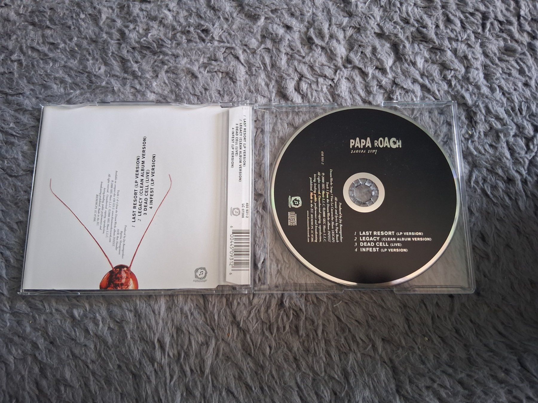 CD: PAPA ROACH     LAST RESORT     CD SINGLE – Usato da Wetzikon ZH venduto da Ramones01 2