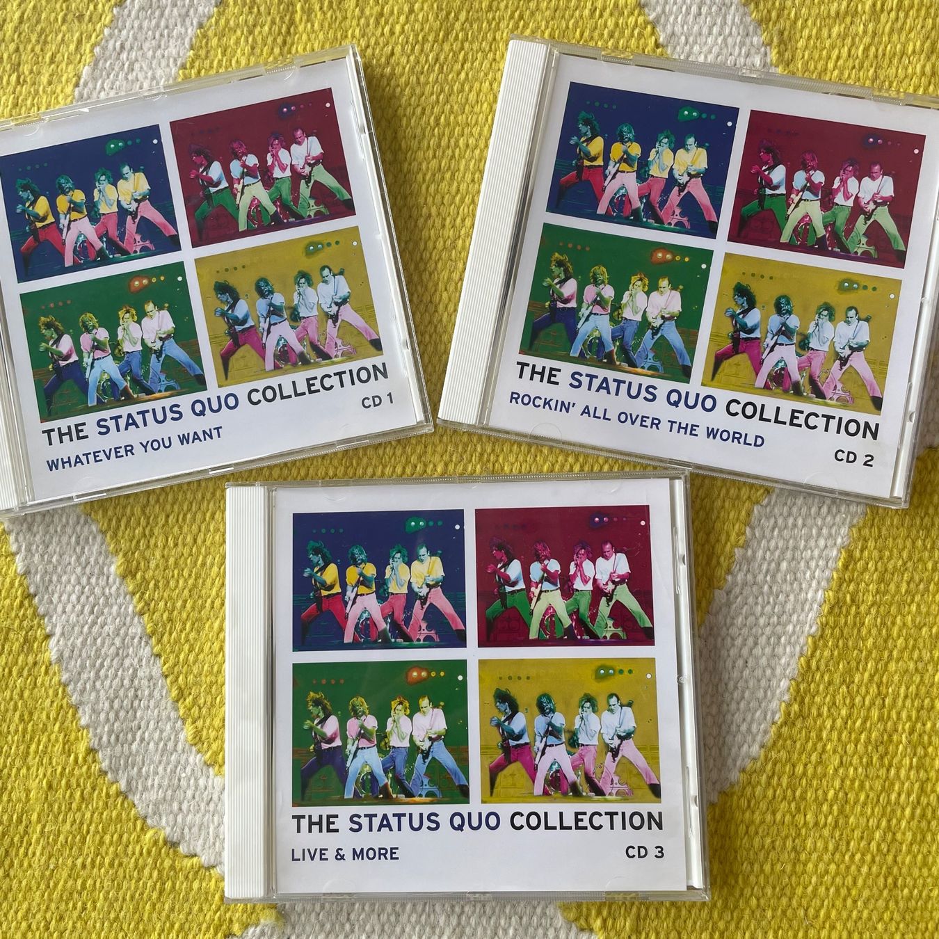 CDs: STATUS QUO-3CD THE STATUS QUO COLLECTION – Gebraucht aus Rorschacherberg von CD-Roli