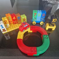 Lego Duplo Zahlen und Baustein-Flitzer