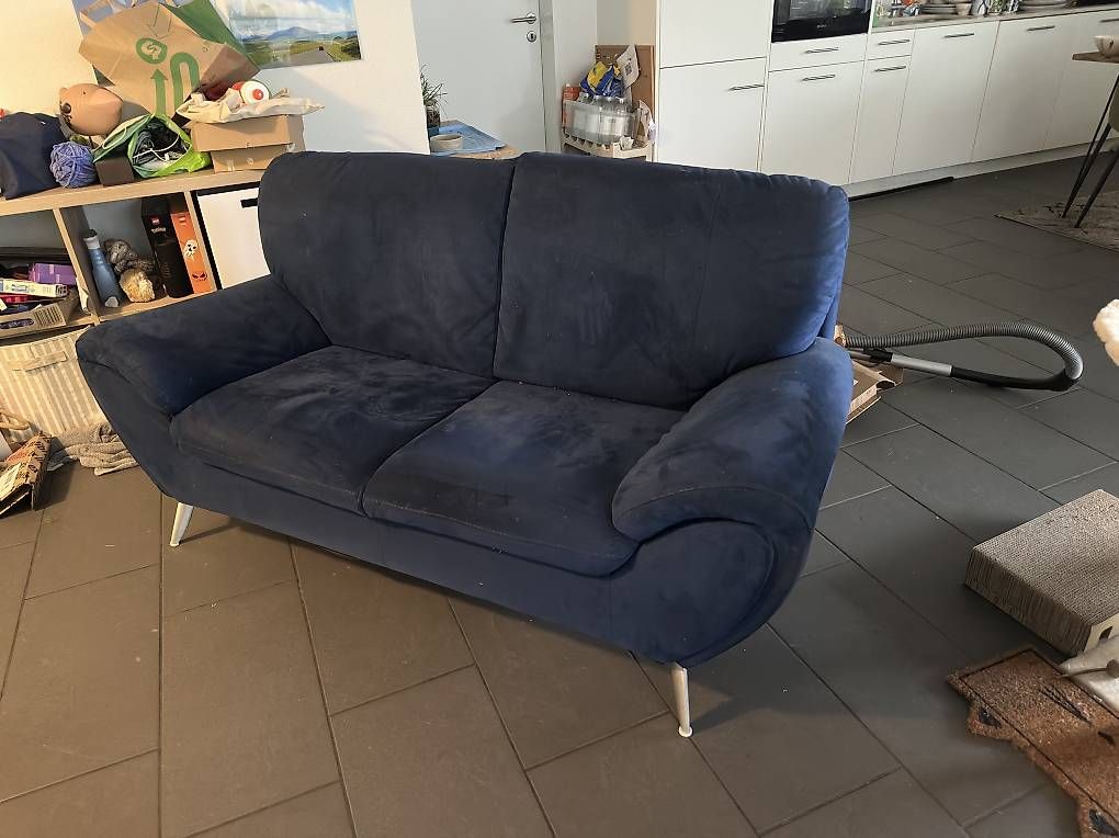 Divani: Dunkelblaues Sofa – Usato da Aarburg venduto da glo_5zsn 3