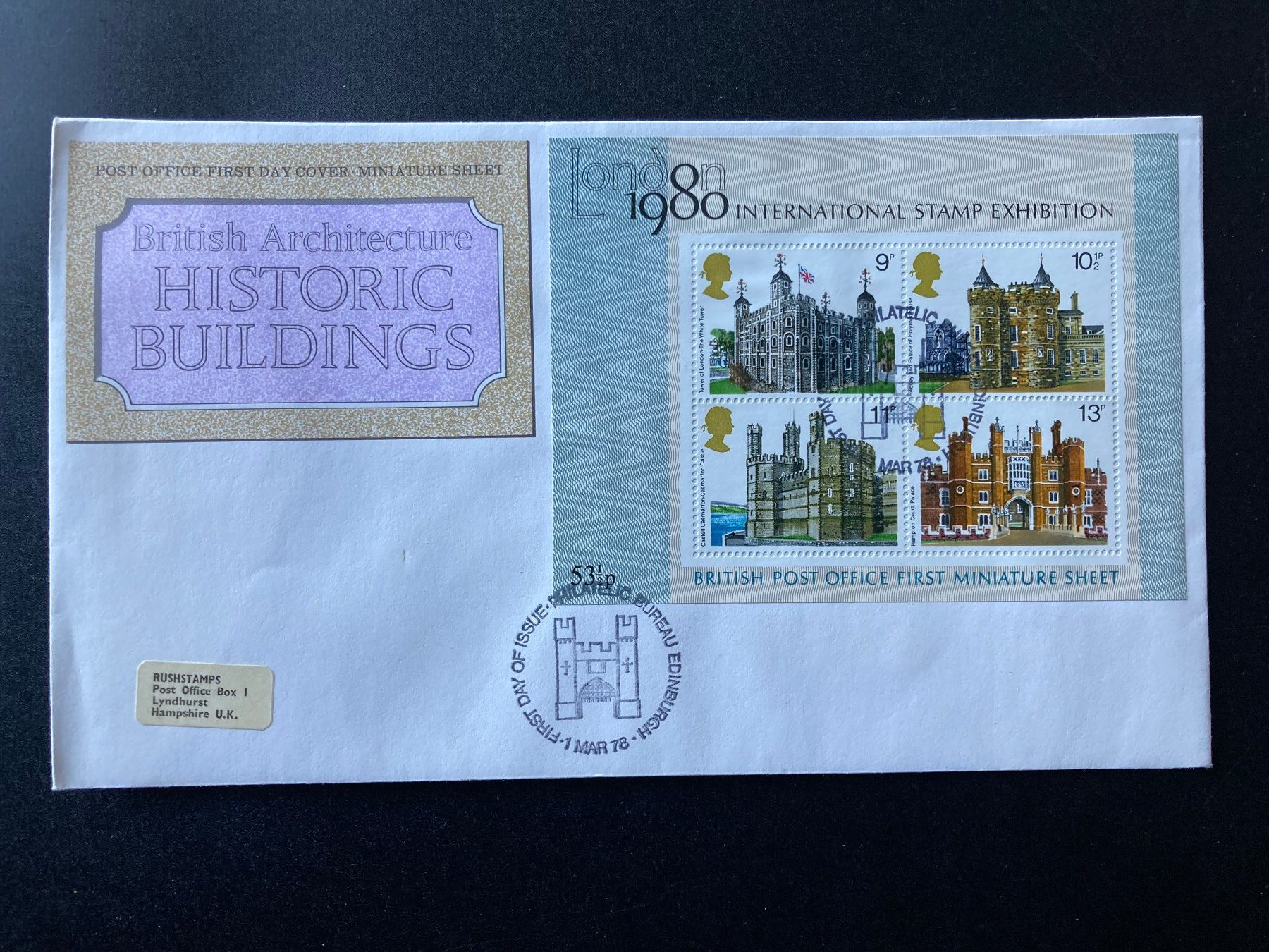 Tutti i francobolli: FDC 1978 London Stamp Exhibition 1980 – Nuovo (secondo la descrizione) da Niederurnen venduto da Alpineyeti
